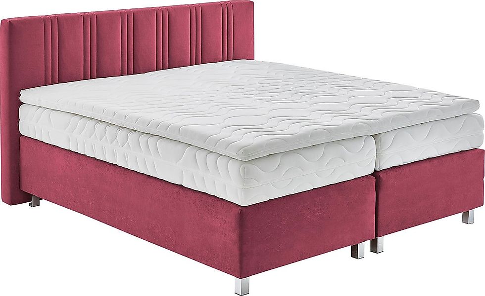 Westfalia Schlafkomfort Boxspringbett wahlweise mit Bettkasten und Topper günstig online kaufen