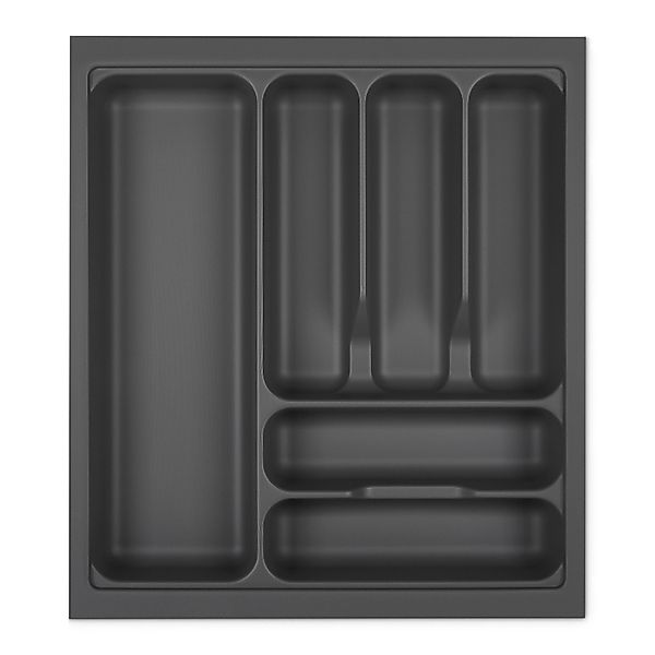 SOTECH Orga-Box I Besteckeinsatz Oriongrau 500 mm Höhe 55 mm Antirutschbesc günstig online kaufen