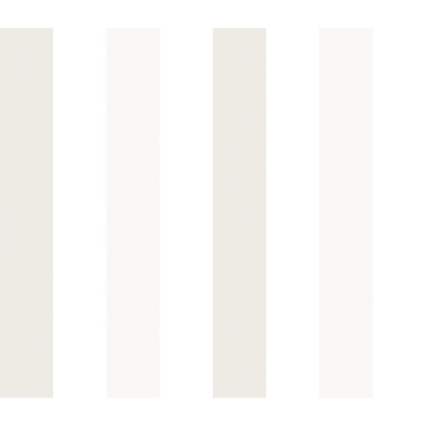 Sanders & Sanders Tapete Streifen Beige und Weiß 53 cm x 10 m 640472 günstig online kaufen