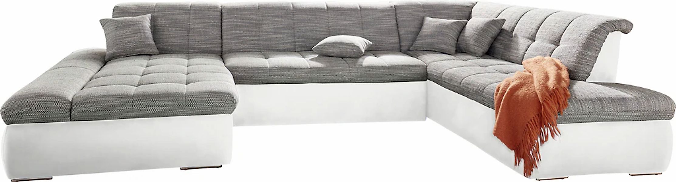 DOMO collection Wohnlandschaft »PB Moric wahlweise mit Bettfunktion und Arm günstig online kaufen