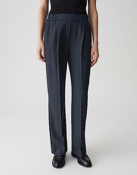 OPUS PANTS Stoffhose MACIE VIBE mit Komfortbund Wide Leg, Long, Bügelfalten günstig online kaufen