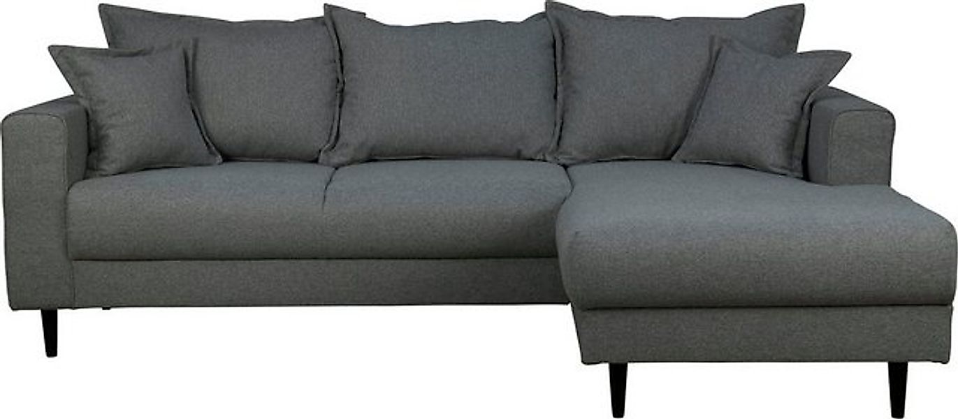 Home affaire Ecksofa "VEYRAS L-Form, hoher Sitzkomfort, Maße B/T/H: 230/150 günstig online kaufen