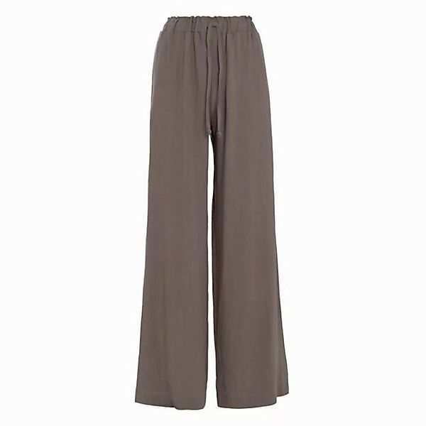 Knit Factory Stoffhose Fern Hose Taupe 40/42 (1-tlg) Hose lange Hose günstig online kaufen