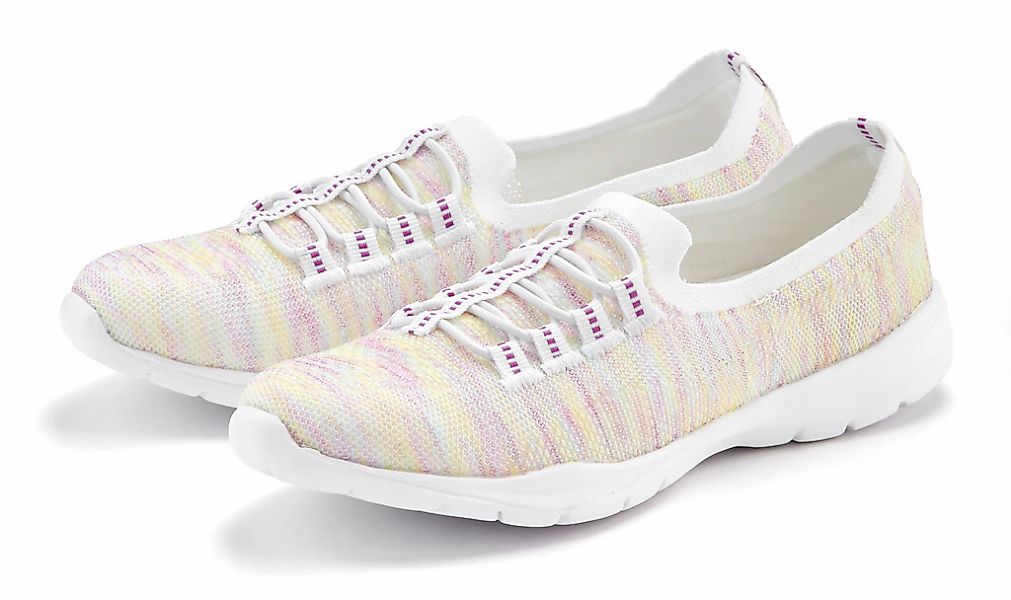 LASCANA Sneaker "Slipper, Halbschuh, leichtes Meshmaterial", zum Reinschlüp günstig online kaufen