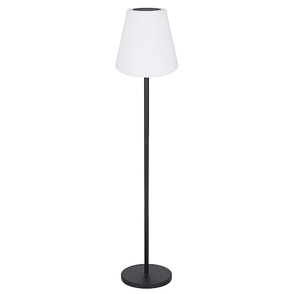 LED-Solarleuchte schwarz Metall H/D: ca. 150x34 cm günstig online kaufen