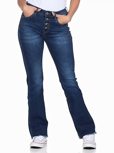 Karostar Schlagjeans Karostar Damenjeans 982 40 Blau 8921 günstig online kaufen