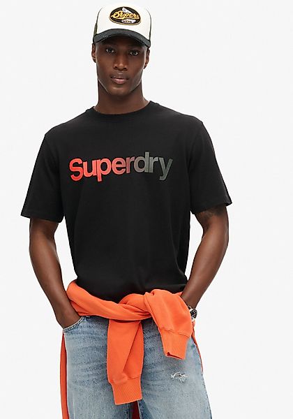 Superdry Rundhalsshirt CORE LOGO FADE LOOSE günstig online kaufen