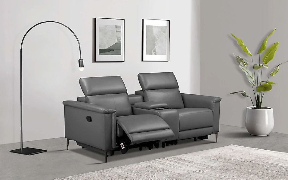 Places of Style 2-Sitzer "Lund, 2er-Kinosofa, TV-Sessel, Multimedia-Sofa, U günstig online kaufen