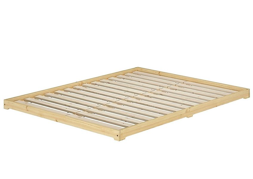 ERST-HOLZ Futonbett Futonbett Massivholz Extra Niedrig Massivholz Kiefer 16 günstig online kaufen