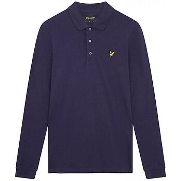 Lyle and Scott Longsleeve Polo Grau - Größe XXL günstig online kaufen