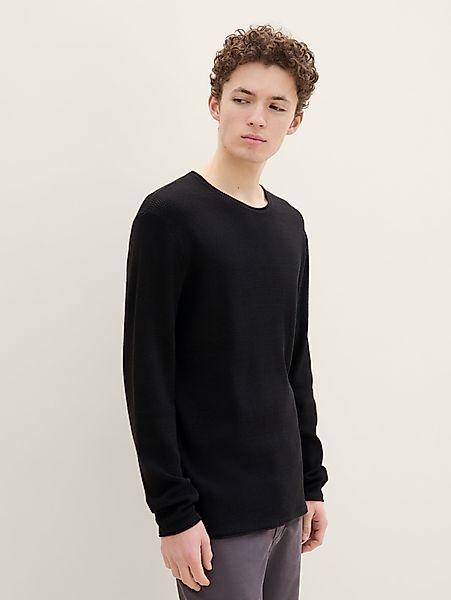 TOM TAILOR Denim Strickpullover Strickpullover aus günstig online kaufen