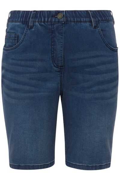 Ulla Popken Bermudas Jeansbermuda Mandy 5-Pocket-Form günstig online kaufen