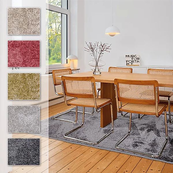 ASTRA Teppich »Stevie 250«, rechteckig, 9 mm Höhe, weicher Kurzflor, gewebt günstig online kaufen