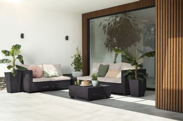 Keter Gartenlounge-Set Allibert Salta Gartenmöbel Set günstig online kaufen