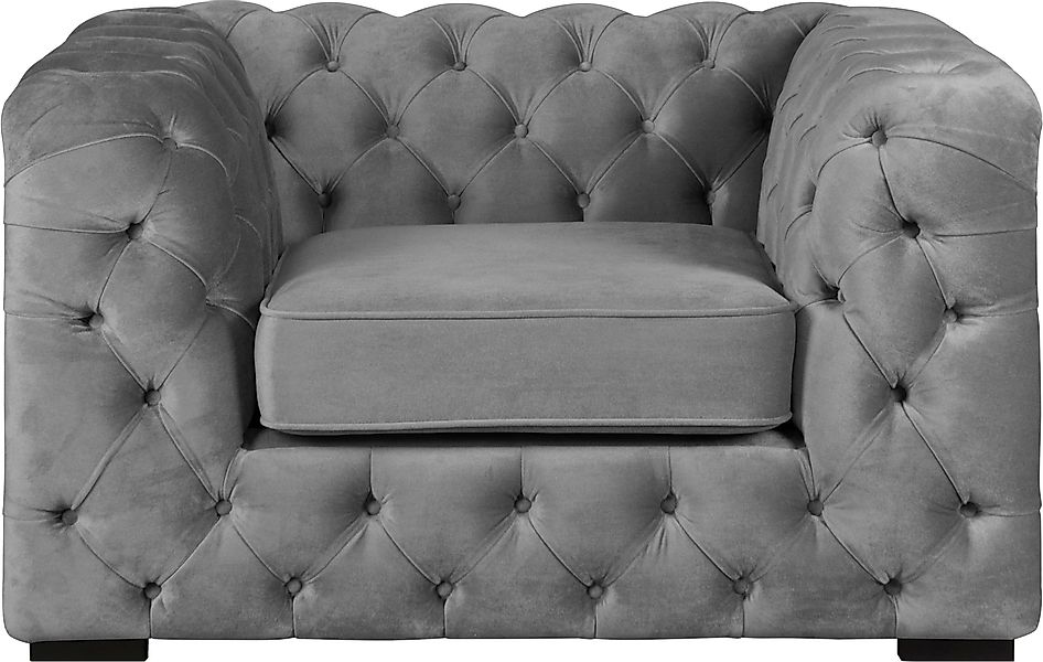 Home affaire Chesterfield-Sessel »Kalina Sessel« mit klassischer Chesterfie günstig online kaufen