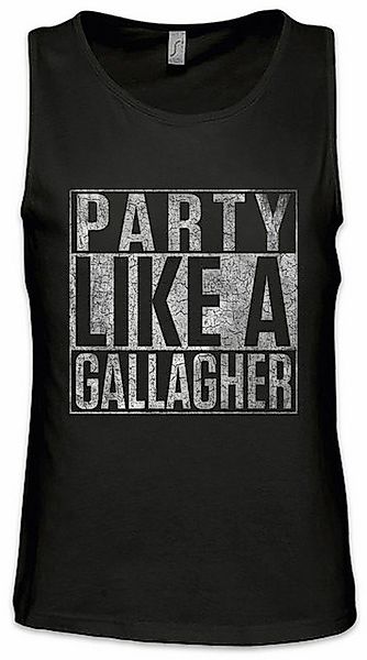 Urban Backwoods Tanktop Party Like A Gallagher Ärmelloses T-Shirt Shameless günstig online kaufen