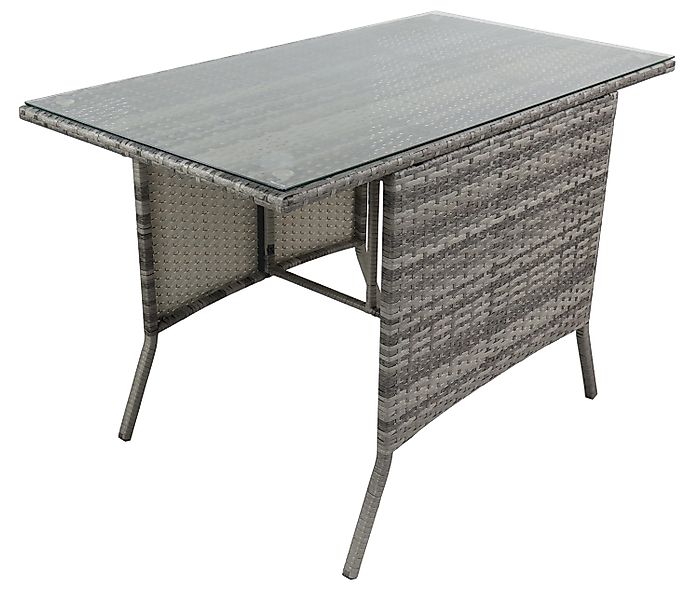 VCM Gartentisch Rattan Gartentisch Balkontisch Raloso günstig online kaufen