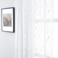 BYSURE Vorhang (2 St), Ösen, halbtransparent, günstig online kaufen