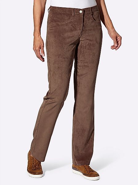 Sieh an! Jerseyhose Cord-Hose komfortabel günstig online kaufen