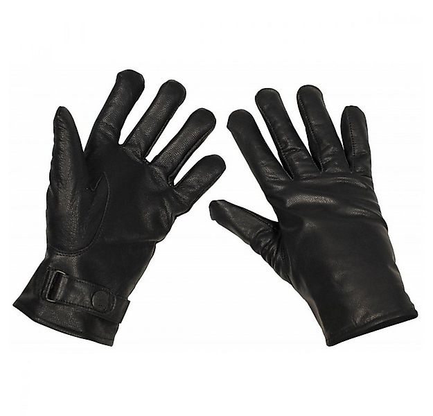 MFH Lederhandschuhe BW Lederhandschuhe, gefüttert, schwarz, Mod. - L günstig online kaufen