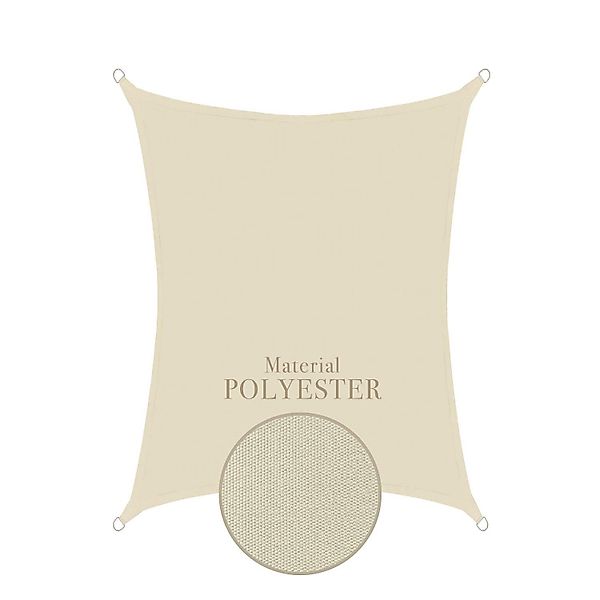 anndora Sonnensegel Tarp 3x4m Sonnenschutz, wasserdichter günstig online kaufen