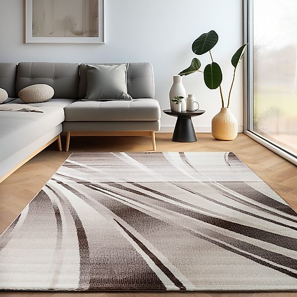 Carpettex Designteppich Abstrakt Wellen Design, Läufer, günstig online kaufen
