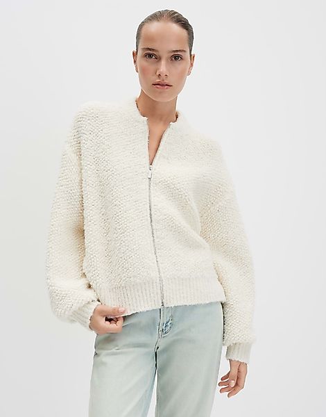 someday Strickjacke TILARA Loose aus Bouclégarn günstig online kaufen