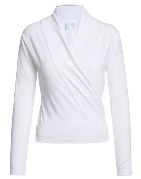 ESPARTO Yoga-Wickeljacke Wickelshirt Dhaara in Bio-Baumwolle günstig online kaufen