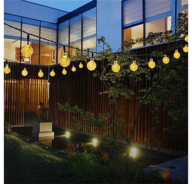 Salcar LED Solarleuchte 15m Solarlampe Außen 2 Lademodi USB & Solar Lichter günstig online kaufen