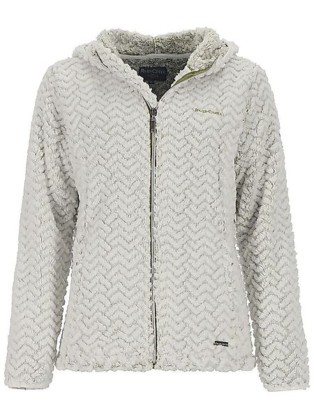 Rivercreek Fleecejacke Damen Jacke mit Zick-Zack-Streifen-Muster günstig online kaufen