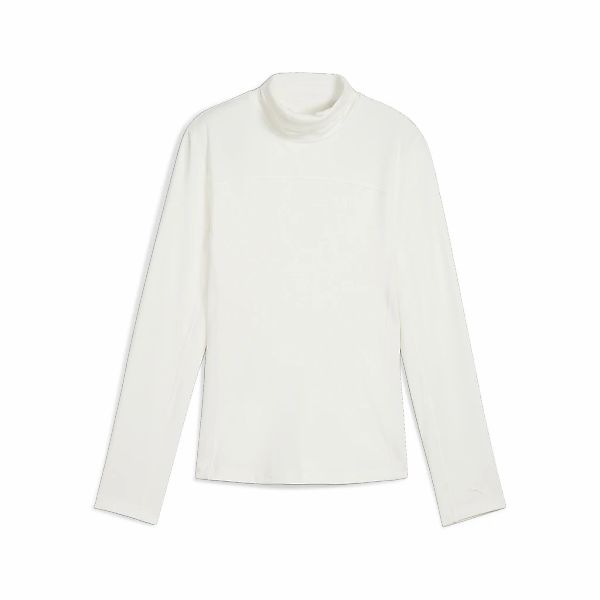 PUMA Sweatshirt "Mockneck Langarm-Golftop Damen" günstig online kaufen