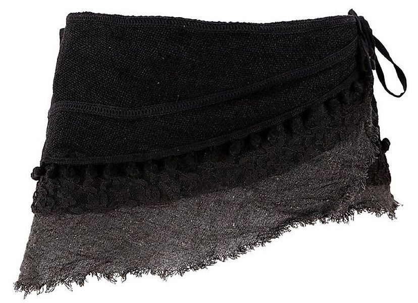 Guru-Shop Minirock Goa Cacheur mit Spitze, Minirock, Wickelrock.. alternati günstig online kaufen