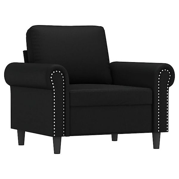 vidaXL Sofa Sessel Schwarz 60 cm Kunstleder günstig online kaufen