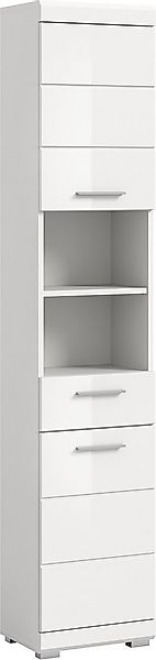 INOSIGN Hochschrank SIENA, Breite 37cm, 2 Tür, 1 Schubkasten, 2 offene Fäch günstig online kaufen