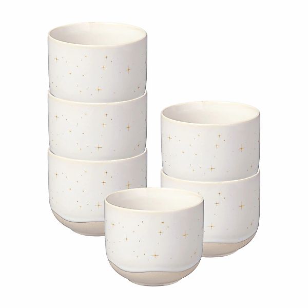 like. by Villeroy & Boch Tasse "Tassen Winter Glow 260 ml 6er Set beige" günstig online kaufen