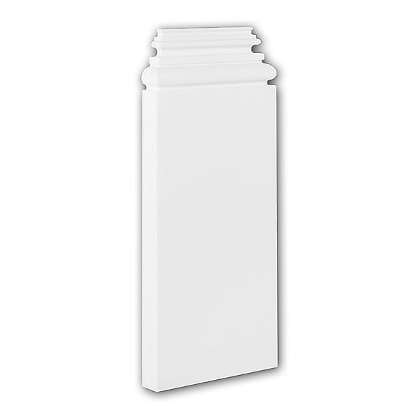 PROFHOME 123400 Pilaster Sockel Zierelement Flachsäule Wandsäule, 39 cm x 9 günstig online kaufen