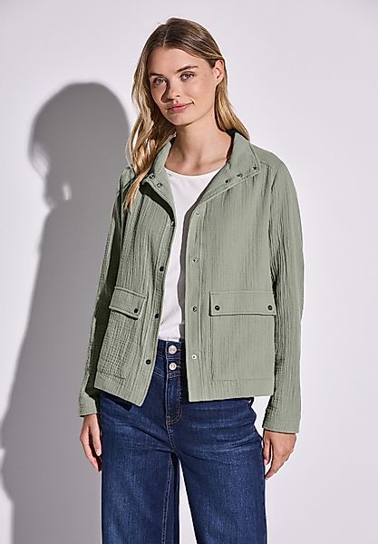 STREET ONE Kurzjacke mit Knopfleiste günstig online kaufen