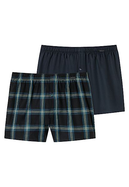 Schiesser Boxershorts Boxershorts Multipacks (2-St) Webboxer günstig online kaufen