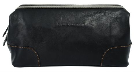 Bruno Banani Kulturbeutel, echt Leder günstig online kaufen