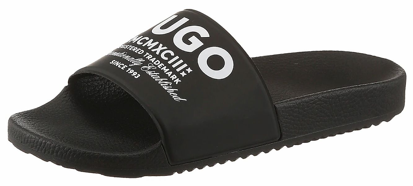 HUGO Blue Badepantolette Sommerschuh, Badelatschen, Pantolette, Strandschuh günstig online kaufen