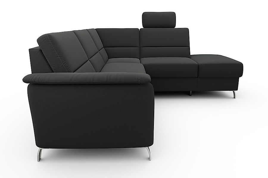 sit&more Ecksofa »Palmera L-Form«, Federkern, wahlweise mit Bettfunktion un günstig online kaufen