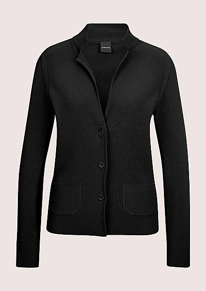 MADELEINE Strickjacke "Strickblazer Sportiver Blazer mit Stehkragen" modisc günstig online kaufen