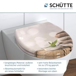 Schütte WC-Sitz STONE PYRAMID, bruchsicher und günstig online kaufen