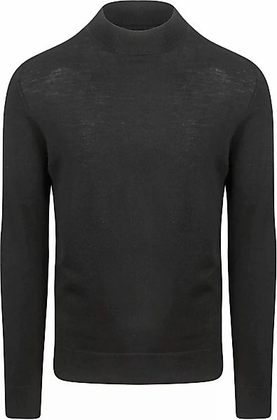 Profuomo Turtleneck Merino Pullover Schwarz - Größe S günstig online kaufen