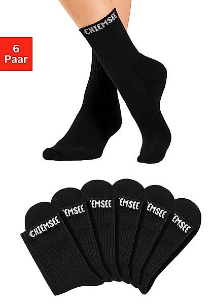 Chiemsee Tennissocken (Packung, 6-Paar) mit eingestricktem Markennamen günstig online kaufen