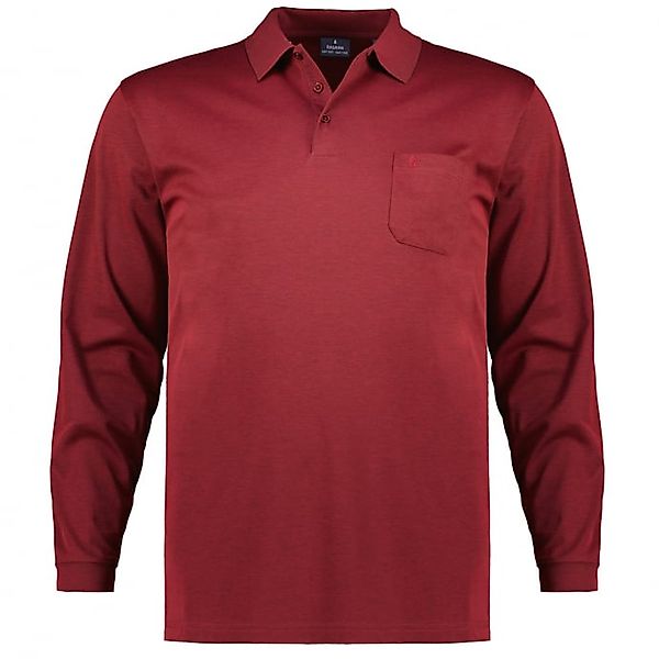 RAGMAN Poloshirt Poloshirt Langarmshirt mit Polokragen günstig online kaufen