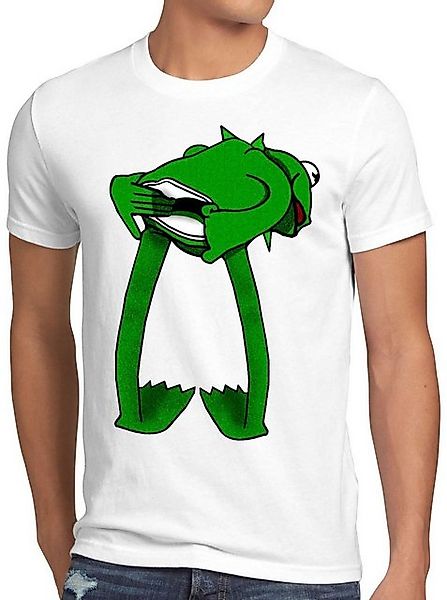 style3 T-Shirt Kermit Frosch handpuppe sesamstraße ernie und bert miss pigg günstig online kaufen