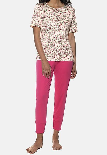 Mey Pyjama Petites Fleurs (Set, 2 tlg) Schlafanzug - Baumwolle - Atmungsakt günstig online kaufen