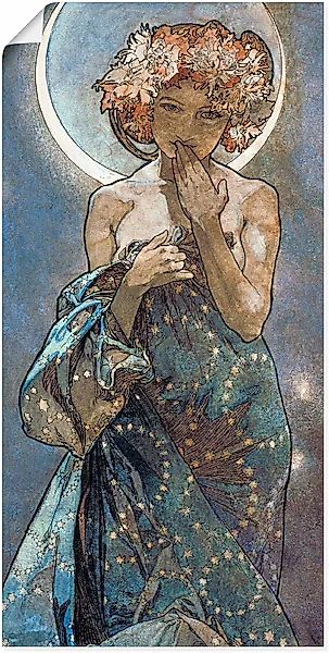 Artland Wandbild »Sterne Der Mond 1902«, Frau, (1 St.), als Alubild, Outdoo günstig online kaufen
