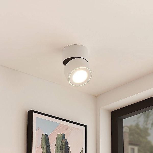 Arcchio LED-Deckenstrahler Rotari, weiß, 1-flg., 1987lm günstig online kaufen